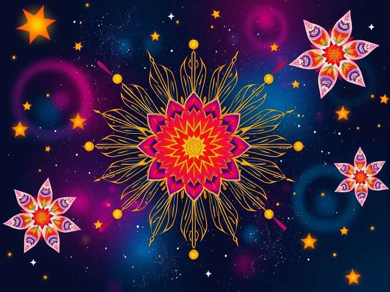 Anise Star Cosmos Diwali celebration